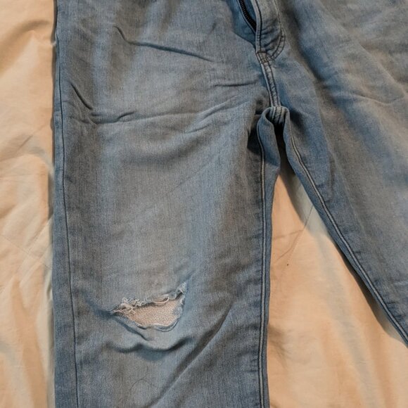 EZY Ultra Stretch Jeans - Faded & Distressed, Size L - Picture 9 of 9